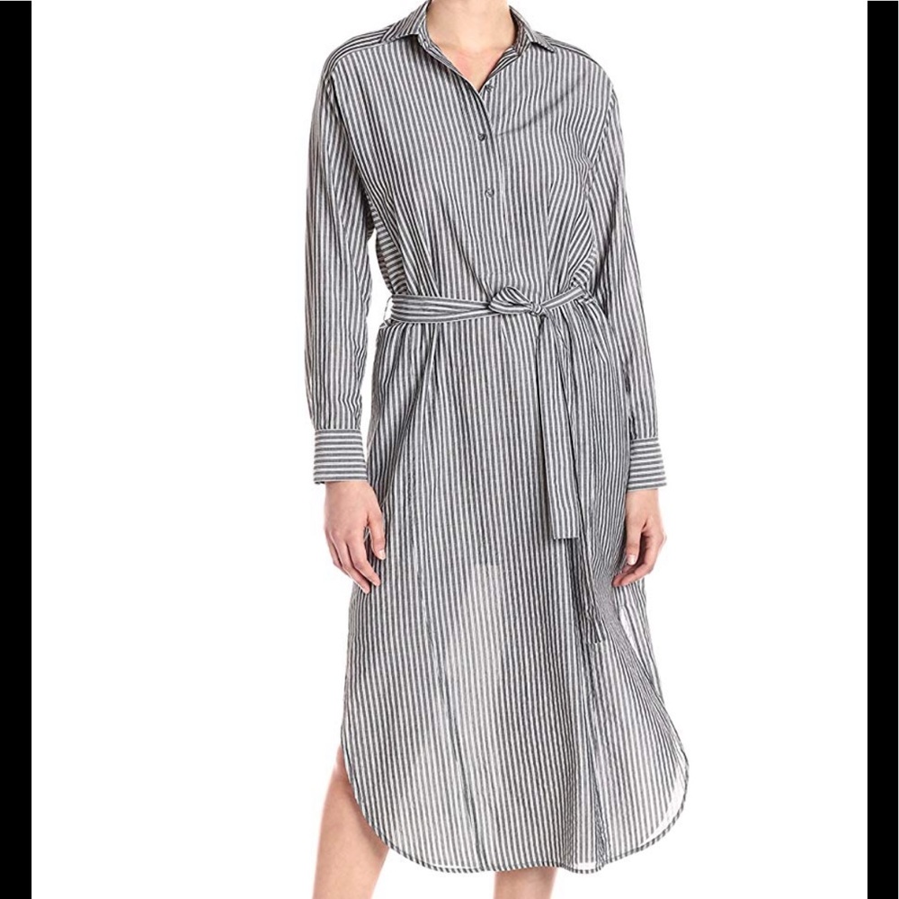 Vince double stripe shirt dress!